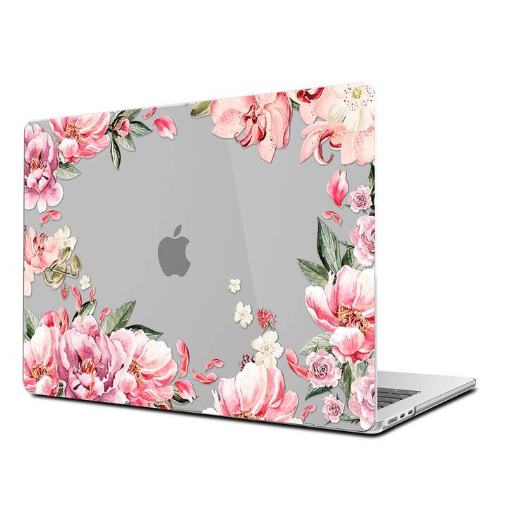 EG Hardcase (Macbook Air 15" M2 2023, Fiore, Rosa)