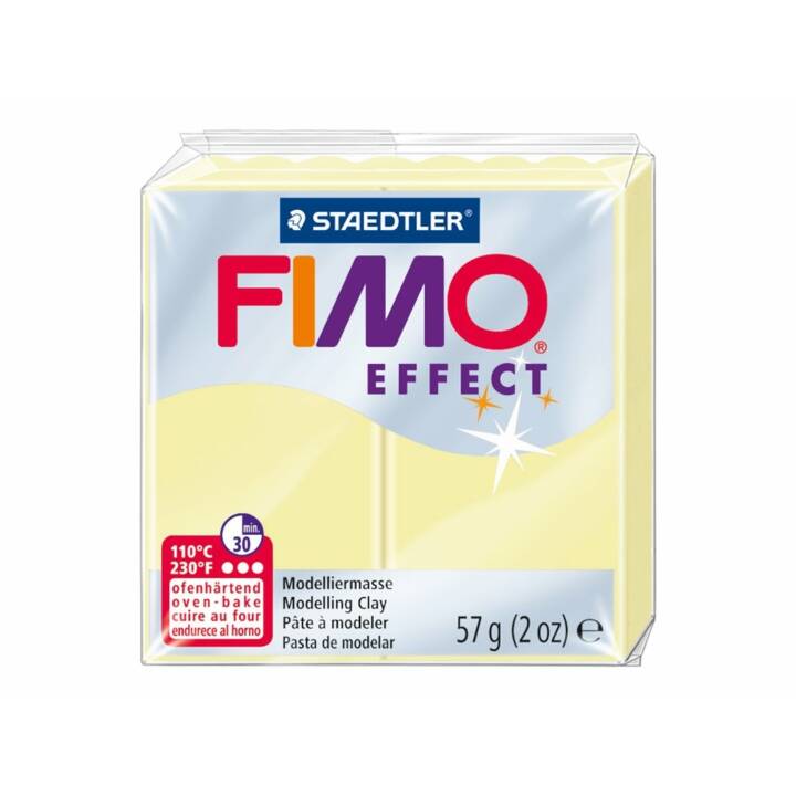 FIMO Modelliermasse Effect (57 g, Gelb)