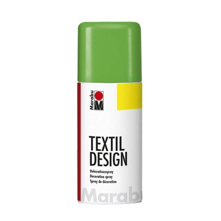 MARABU Colore tessile (150 ml, Giallo, Verde fluo, Verde, Rosso, Bianco)