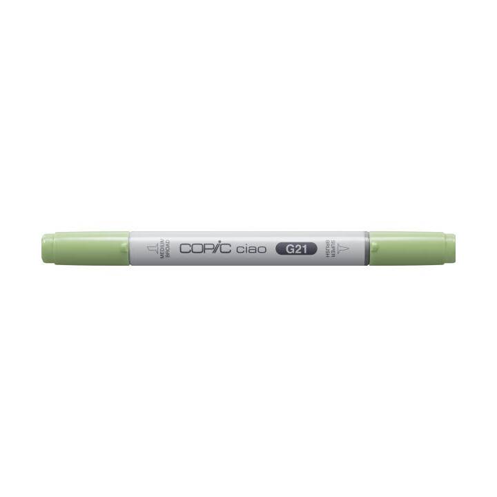 COPIC Marqueur de graphique Ciao G21 Lime Green (Vert, 1 pièce)