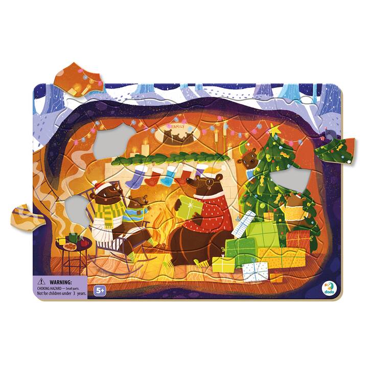 DODO Weihnachtsgeschichte der Bären Puzzle (53 x)