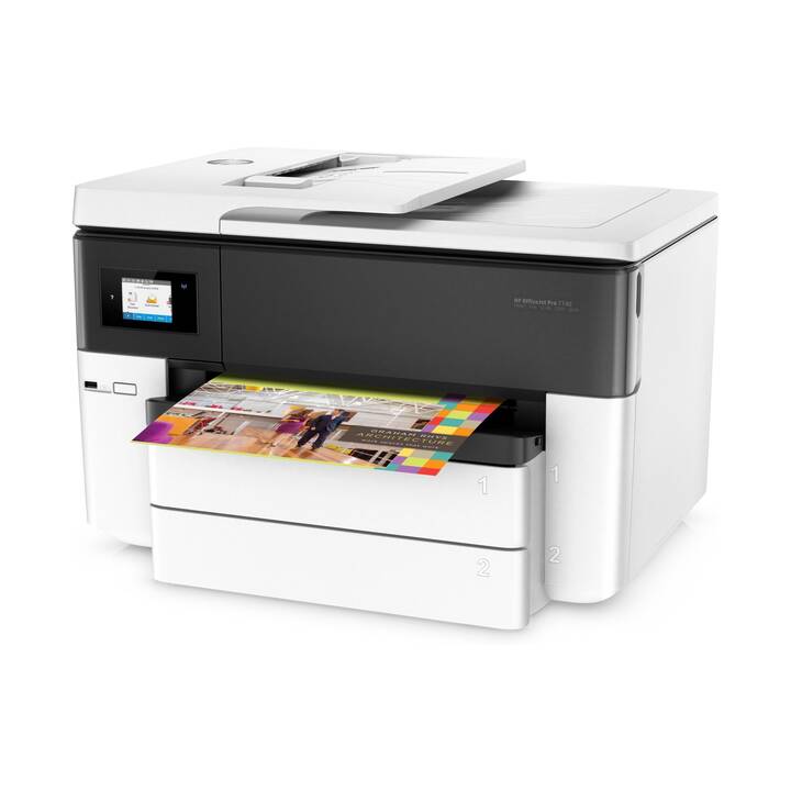 HP OfficeJet Pro (Tintendrucker, All-in-One WF Farbe, 7740 Interdiscount - WLAN)