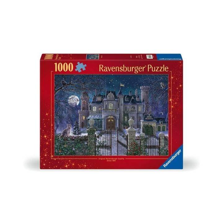 RAVENSBURGER Die Weihnachtsvilla Puzzle (1000 Stück)