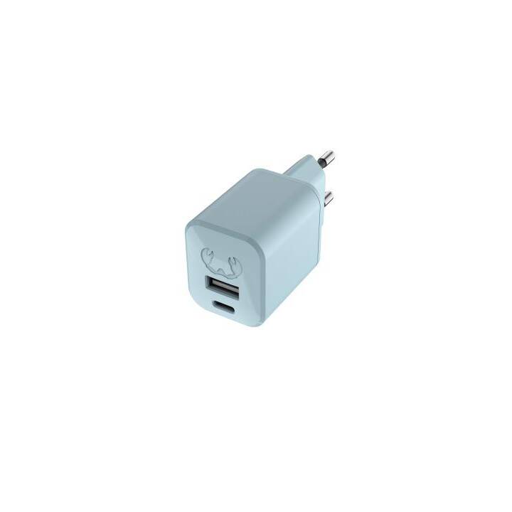 FRESH 'N REBEL Mini Caricabatteria da parete (USB C, USB A)