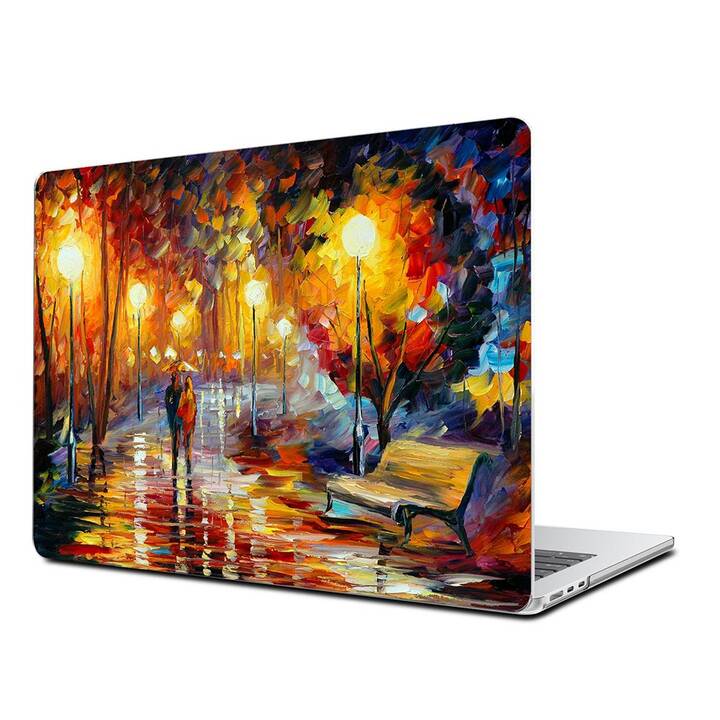 EG Coque rigide (MacBook Air 13" M3 2024, Art, Orange)