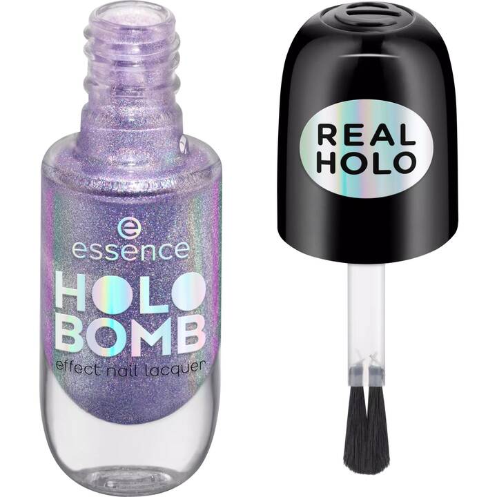 ESSENCE Vernis à ongles coloré Holo Bomb (03 hoLOL, 8 ml)