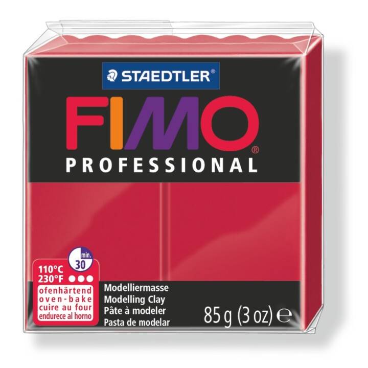 FIMO Pasta per modellare (85 g, Rosso)