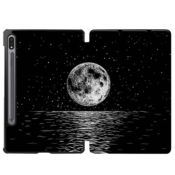 EG coque pour Samsung Galaxy Tab S8+ 12.4" (2022) - noir - astronaute