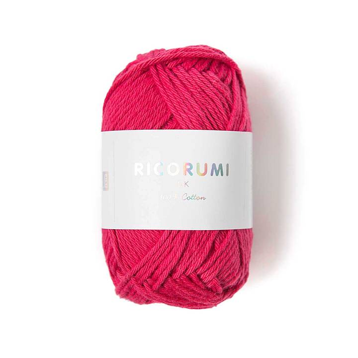 RICO DESIGN Laine Creative Ricorumi DK (25 g, Cerise Bombe rouge, Rouge, Pink)