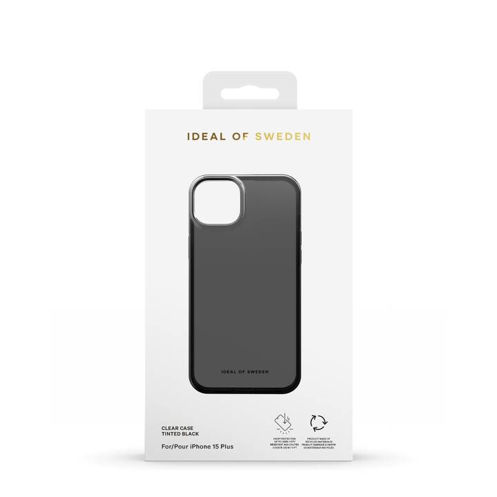 IDEAL OF SWEDEN Backcover (iPhone 15 Plus, Transparente, Nero)