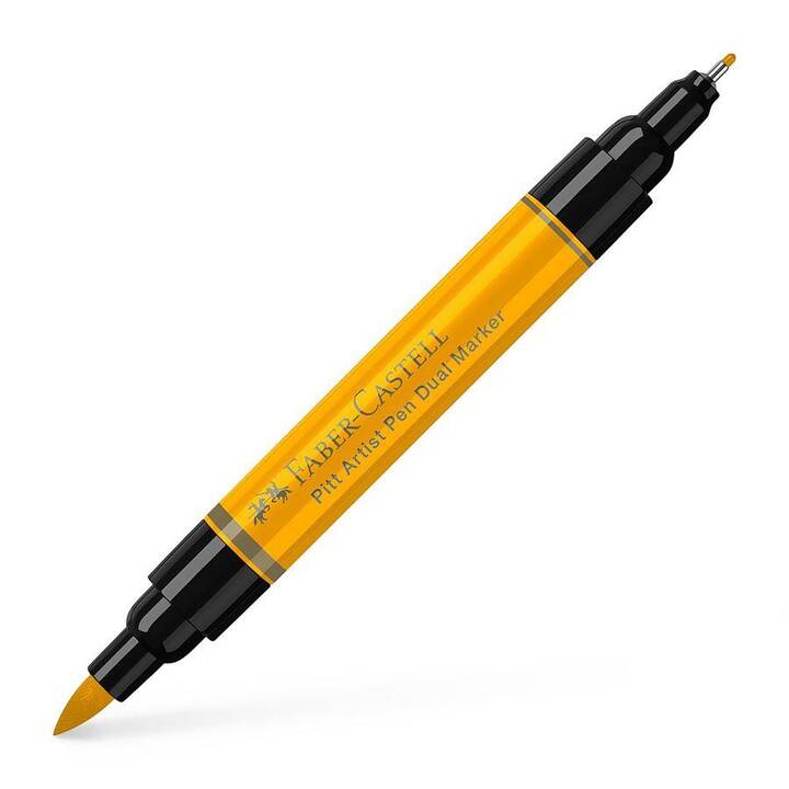 FABER-CASTELL Marqueur créatif Pitt Artist (Jaune, 1 pièce)