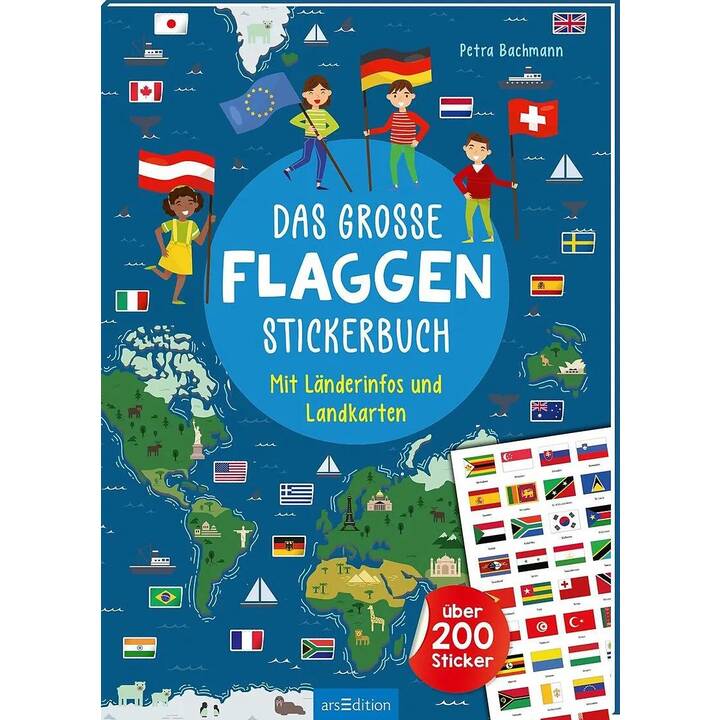 Das grosse Flaggen-Stickerbuch