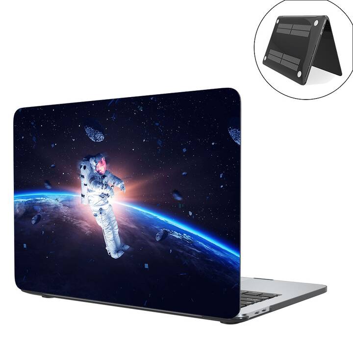 EG coque pour MacBook Air 13" Retina (2018 - 2020) - bleu - univers