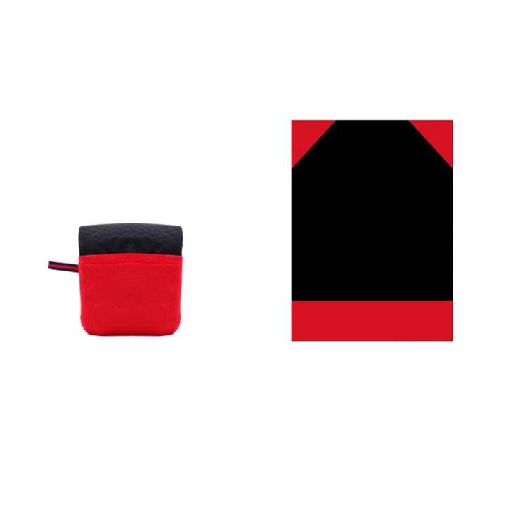 EG Picknickmatte (150x180cm) - rot und schwarz