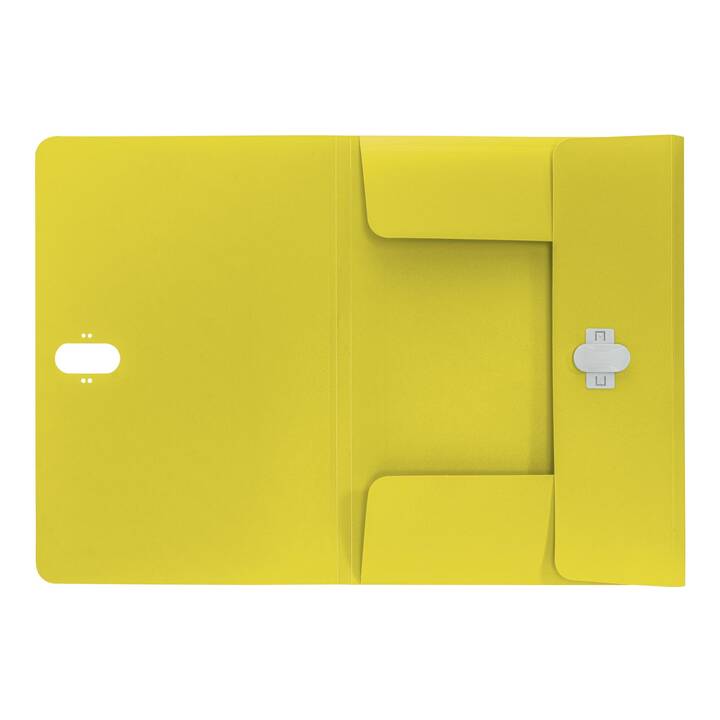 LEITZ Ordnungsmappe Recycle (Gelb, A4, 1 Stück)