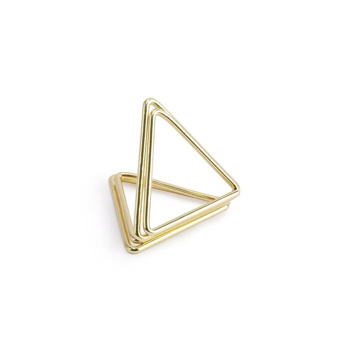 PARTYDECO Kartenhalter Triangle (10 Stück)
