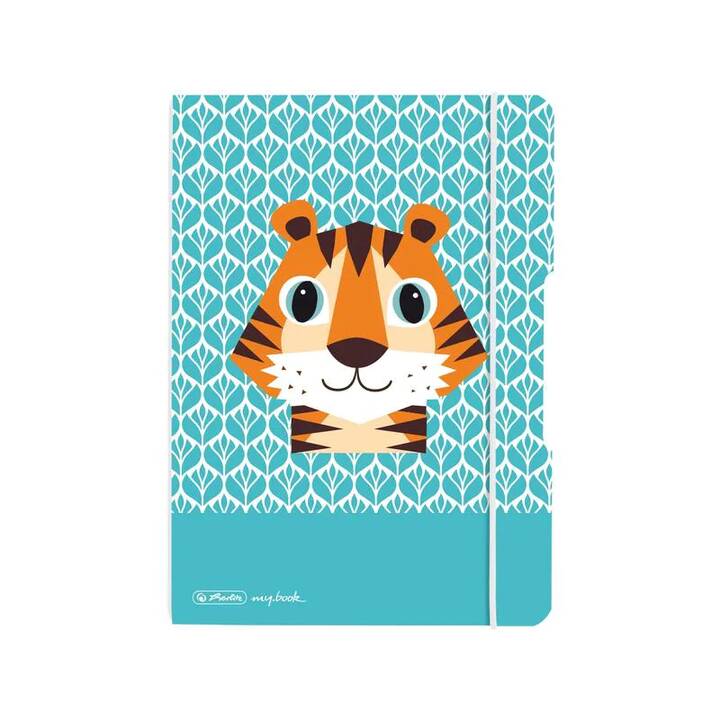 HERLITZ Carnets My.book Tiger (A5, Pointé)