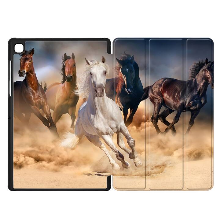 EG cover per Samsung Galaxy Tab A7 Lite 8.7" (2021) - marrone - cavallo
