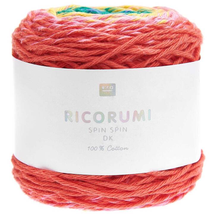 RICO DESIGN Wolle (50 g, Gelb, Orange, Blau, Rosa, Mehrfarbig)