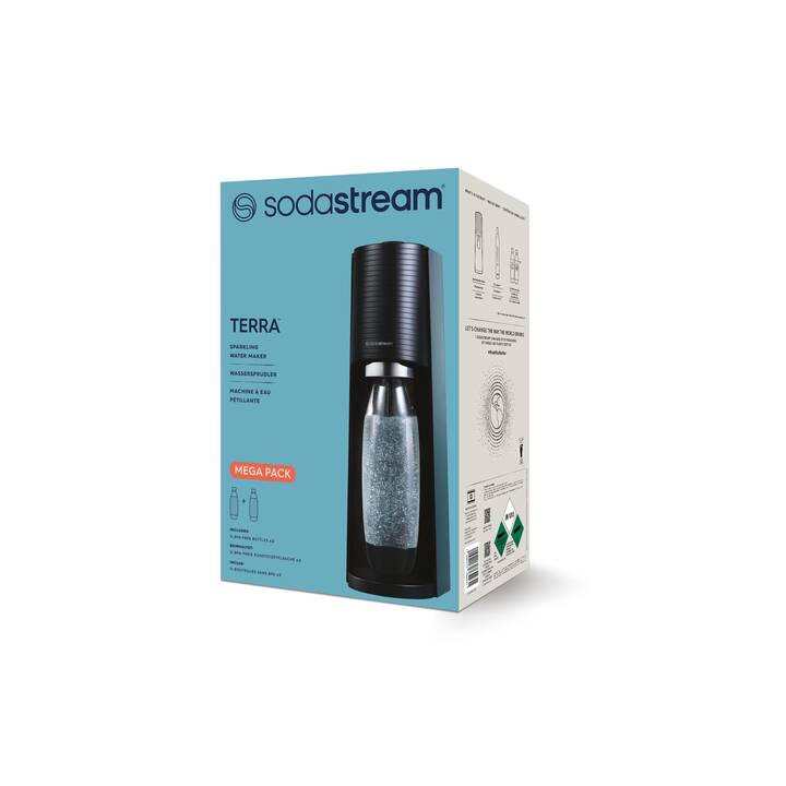 SODASTREAM Terra (60 l, Schwarz)