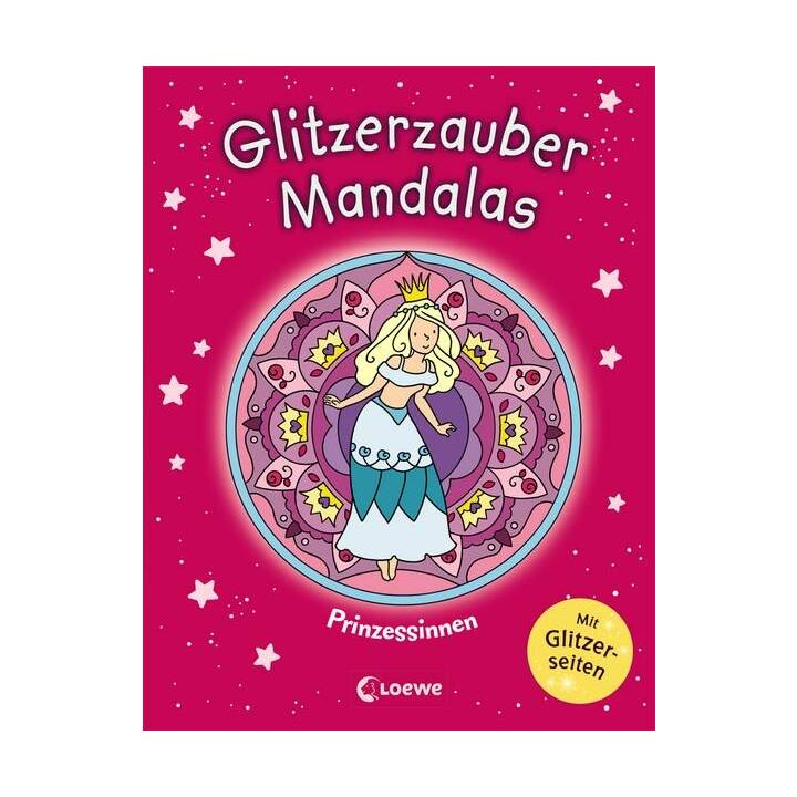 Glitzerzauber-Mandalas - Prinzessinnen