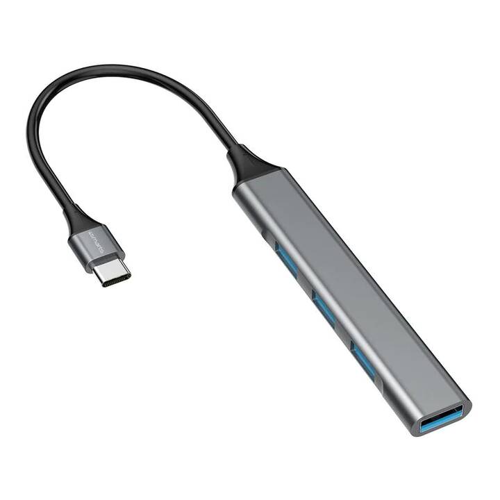 4SMARTS Dockingstation 4in1 Compact (USB 2.0 Typ-A, USB 3.0 Typ-A)