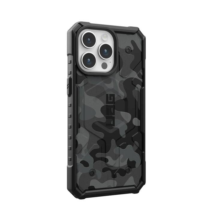 URBAN ARMOR GEAR Backcover (iPhone 15 Pro Max, Gris, Noir, Taupe, Camouflage)