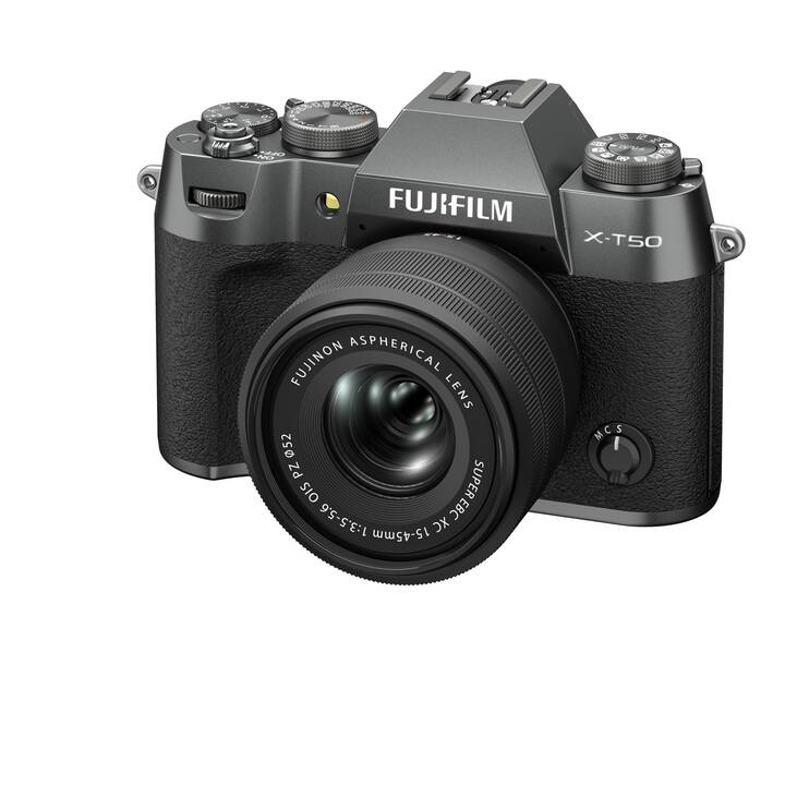 FUJIFILM X-T50 Swiss Garantie + XC 15-45mm Kit (40.2 MP, APS-C)