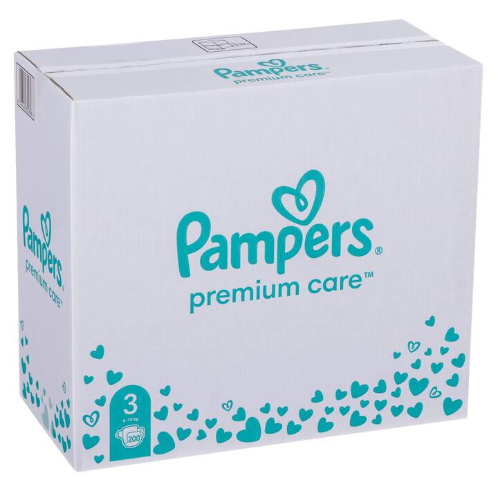 PAMPERS Premium Care 3 (200 pièce)