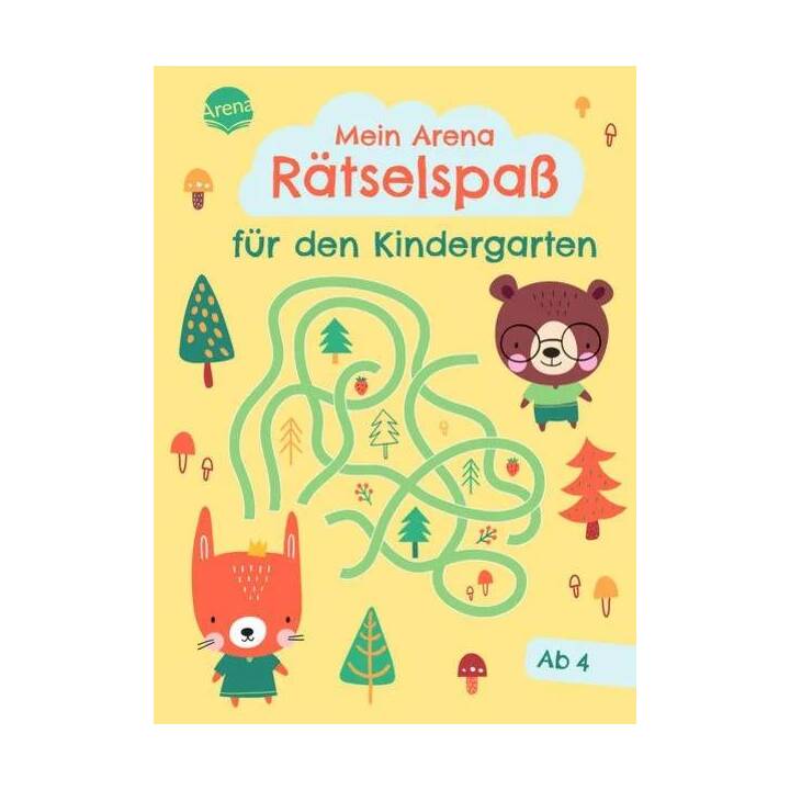 Mein Arena Rätselspass für den Kindergarten