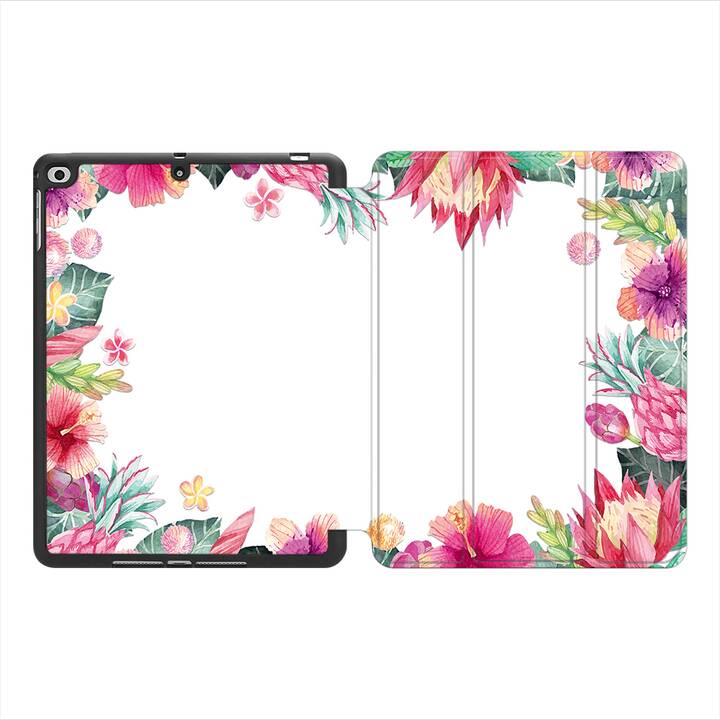 EG MTT Coque pour Apple iPad 10.2" 2019 - Fleurs