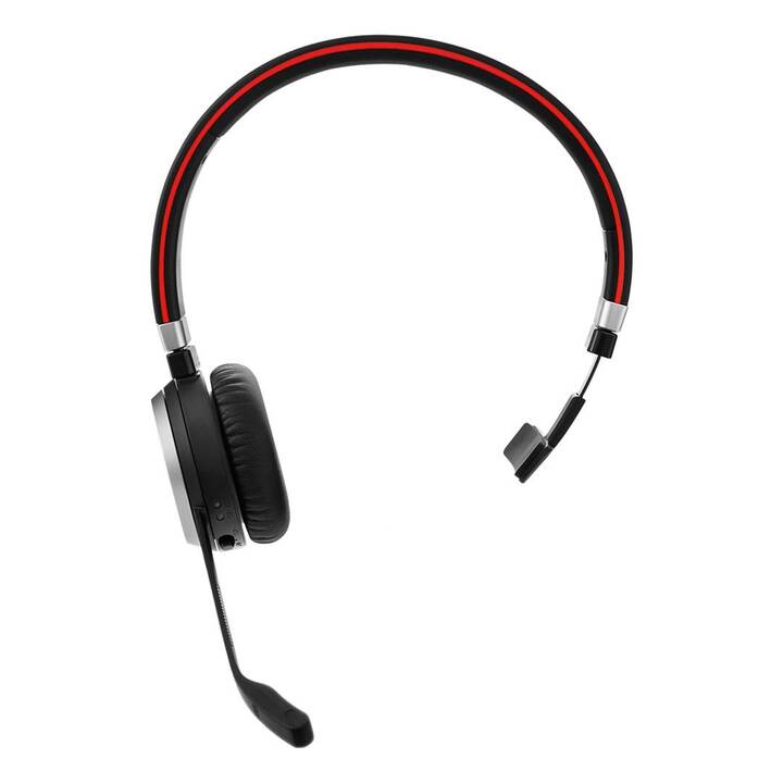 JABRA Casque micro de bureau Evolve 65SE (On-Ear, Sans fil, Noir)