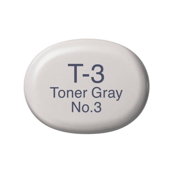 COPIC Marcatori di grafico SketchT-3 Toner Gray No.3 (Grigio, 1 pezzo)