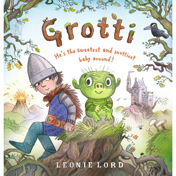 Grotti. Das schrecklich nette Monsterbaby - Abenteuergeschichte zum Vorlesen und Mitfiebern für Kinder ab 4 Jahren