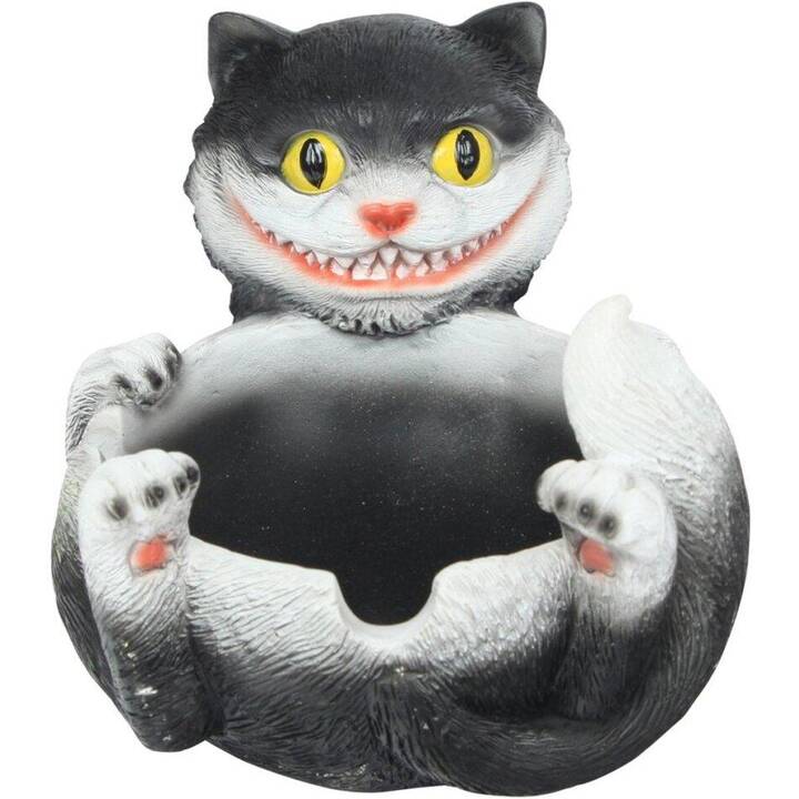 FOURTWENTY CBD Cendrier de table Cat (Noir, Blanc)