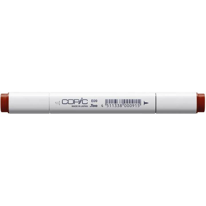 COPIC Grafikmarker Classic E09 Burnt Sienna (Braun, 1 Stück)