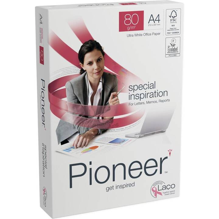 PIONEER Papier photocopie (200 feuille, A4, 250 g/m2)