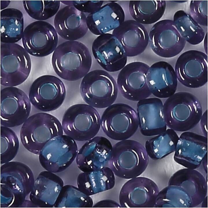 CREATIV COMPANY Perlen (25 g, Glas, Navy Blue)