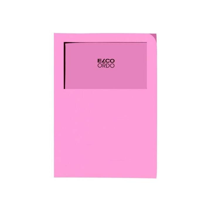 ELCO Cartellina trasparente Ordo Cassico (Rosa, A4, 100 pezzo)