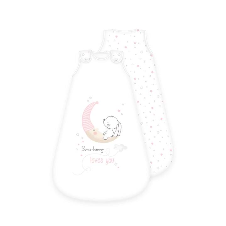 HERDING Litlle Bunny Sacs de couchage pour bébé (70 cm, Sans manches)