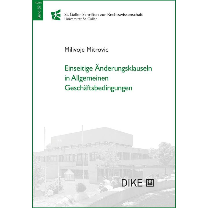 Einseitige Änderungsklauseln in Allgemeinen Geschäftsbedingungen