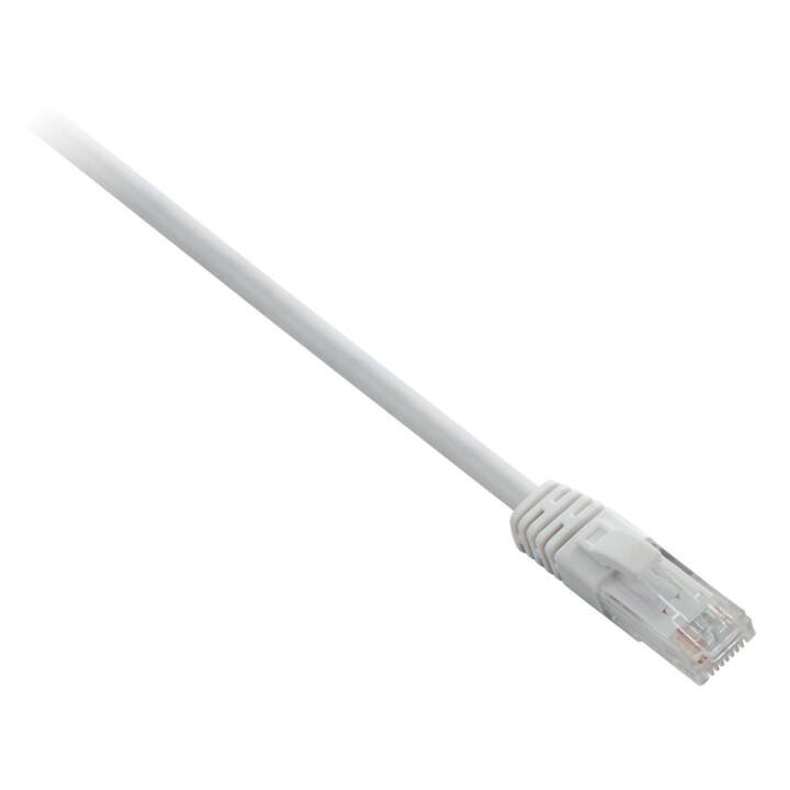 Câble patch V7 - 1 m - blanc