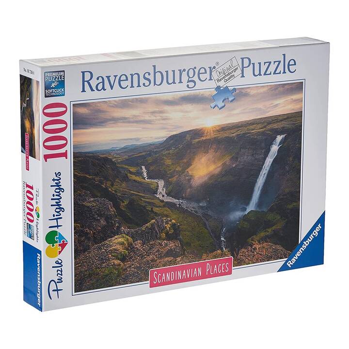 RAVENSBURGER Haifoss Waterfall Puzzle (1000 x)