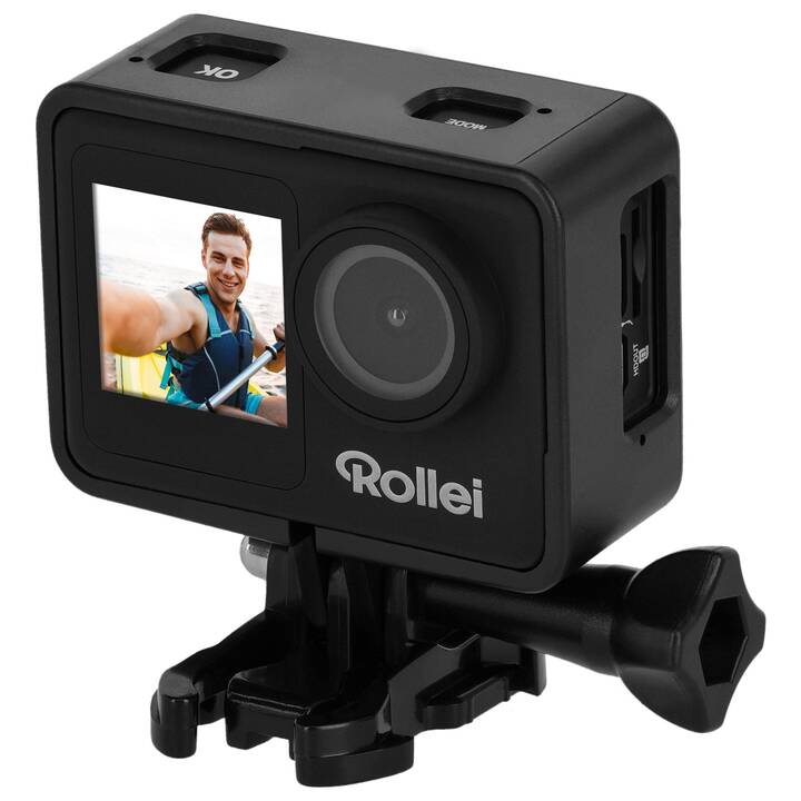 ROLLEI Actioncam D2 Pro (3840 x 2160, Schwarz)