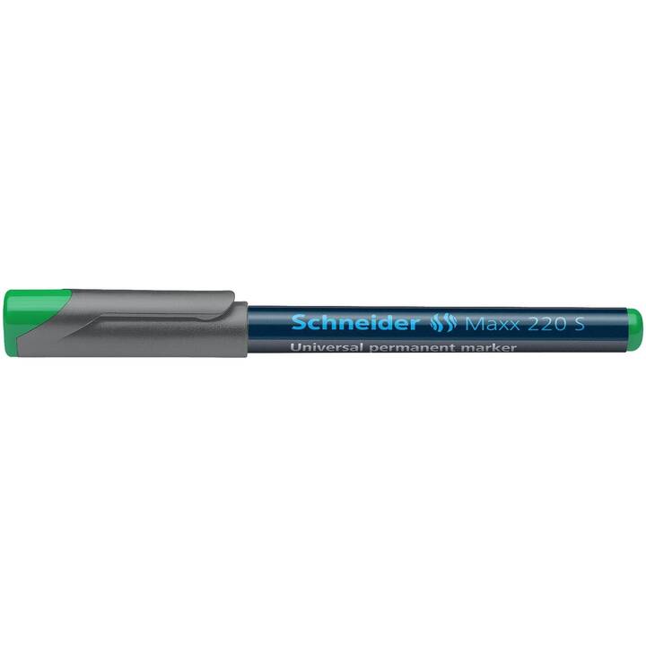 SCHNEIDER Pennarello indelebile OHP Maxx (Verde, 1 pezzo)