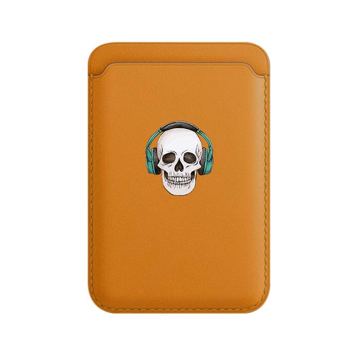 EG Porte-cartes magnétique MagSafe (iPhone 13, iPhone 12, Orange)