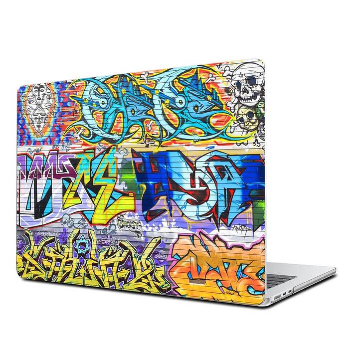 EG Hardcase (MacBook Air 13" M2 2022, Kunst, Mehrfarbig)