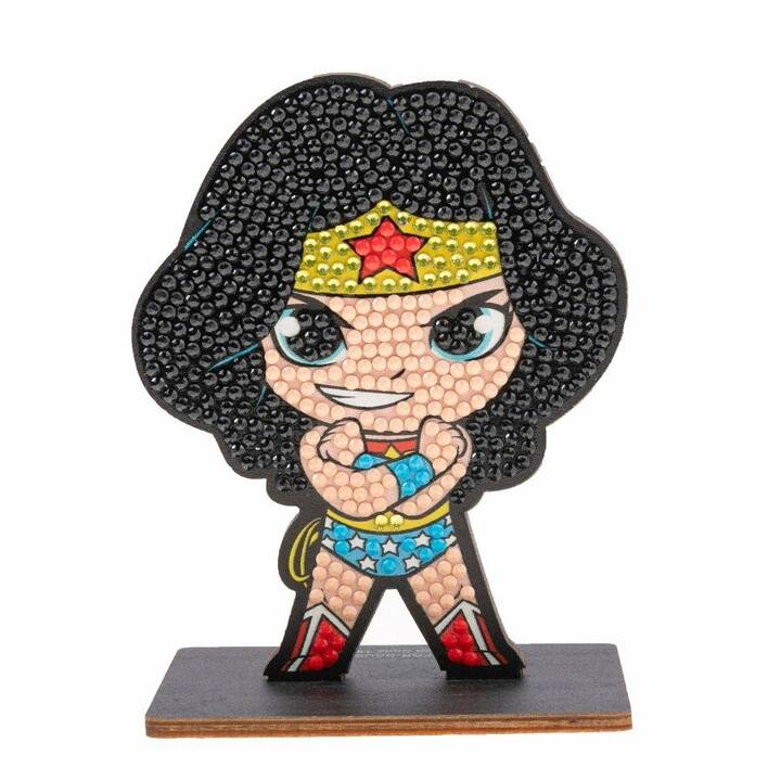 CRAFT BUDDY Crystal Art Buddies Wonder Woman Pittura diamante (Pitturare, Incollare)