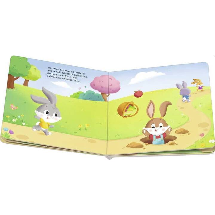 Mein erstes Lotti Karott: Das lustige Hasenrennen - ein Buch für kleine Fans des Kinderspiel-Klassikers Lotti Karotti