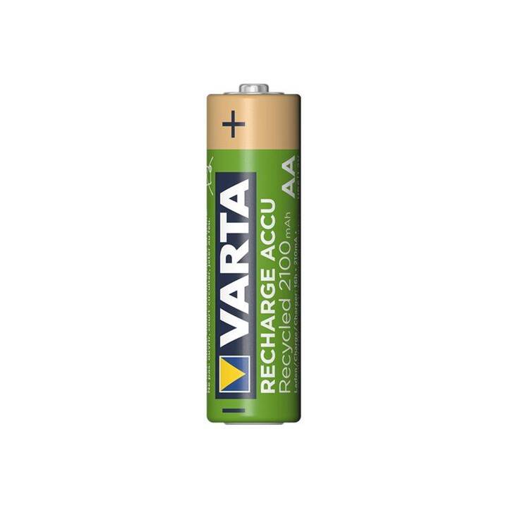 VARTA Recycled Batterie (AA / Mignon / LR6, Universel, 2 pièce)